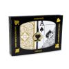 New - Copag Legacy Plastic Playing Cards: Wide, Super Index, Black/Gold